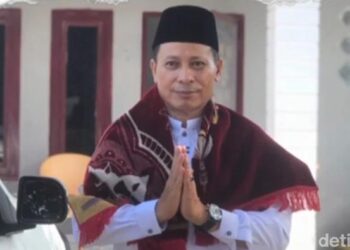 Sabaruddin Ritonga, kades di Asahan yang meninggal dunia saat kumandangkan takbir Idul Adha. (Foto: Istimewa)