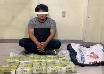 Personel Direktorat Reserse Narkoba Polda Sumut menggagalkan peredaran sebanyak 10 kilogram narkoba jenis sabu di Kota Medan. Itu bisa dilakukan setelah kurir yang membawa narkoba itu berhasil ditangkap.