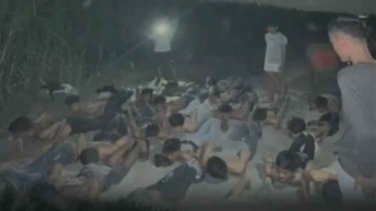 Viral Foto Puluhan Remaja Geng Motor Latihan Fisik Malam Hari di Kebun Tebu Deliserdang