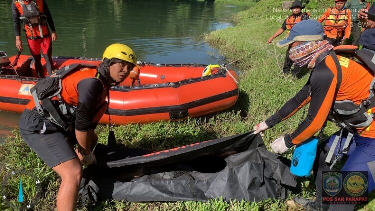 Pemuda Hanyut di Sungai Asahan Ditemukan Tewas usai 3 Hari Hilang (Foto: Dokumentasi Basarnas)