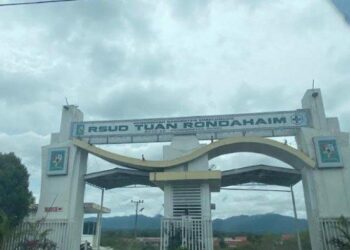 RSUD Tuan Rondohaim di Batu XX akan dipindahkan ke lokasi asalnya di area Kompleks Perkantoran Bupati Pematang Raya. TRIBUN MEDAN/ALIJA MAGRIBI