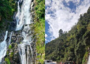 Pesona Air Terjun Situmurun bak surga tersembunyi yang ada di pinggiran Danau Toba, tepatnya di Desa Situmurun, Kecamatan Lumban Julu, Kabupaten Toba.