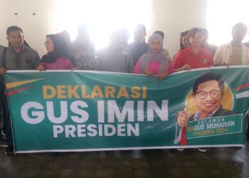 Dukungan kepada Muhaimin Iskandar mengalir dari Kelompok Pemuda-pemudi Desa yang menamakan dirinya Pegiat Desa Kabupaten Simalungun.