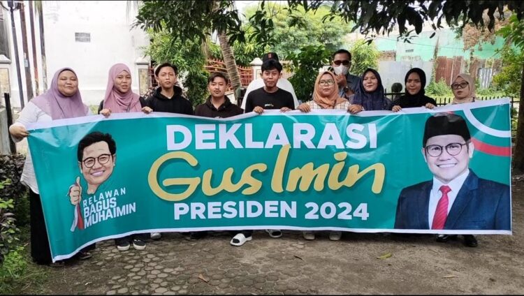 Kelompok Konten Kreator Sumut, mendukung Gus  Muhaimin Iskandar, sebagai Calon Presiden Tahun 2024.