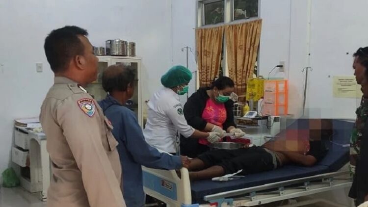 Gegara Tertipu Belanja Online, Pemuda Samosir Coba Bunuh Diri Sayat Tangan (Foto: Dok Polsek Simanindo)