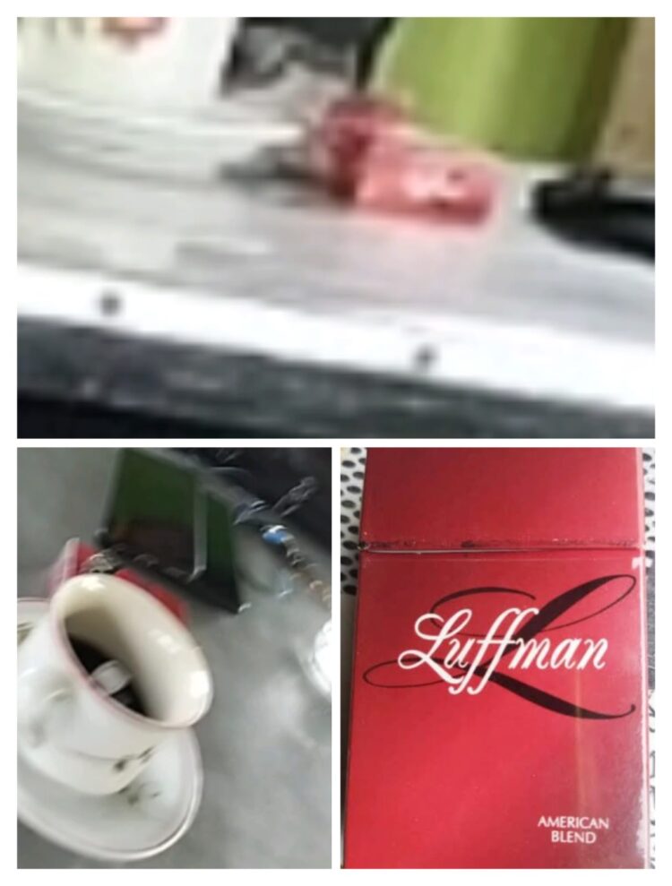 Foto rokok ilegal Luffman masih beredar di Siantar.