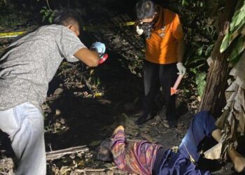 Satreskrim Polres Samosir mengungkap kasus pembunuhan terhadap Lermin Harianja (70) di Dusun I Desa Onan Runggu Kecamayan Onan Runggu Kabupaten Samosir. TRIBUN MEDAN/HO