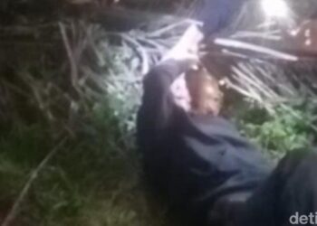 Kondisi korban tewas diduga dibegal di Serdang Bedagai. (Foto: Istimewa).