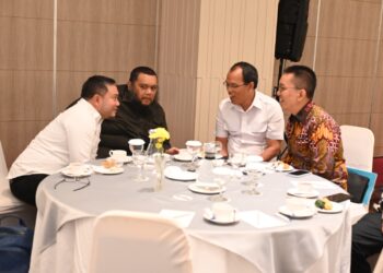 Bupati Humbahas, Dosmar Banjarnahor SE, hadiri rapat koordinasi optimalisasi penggunaan produk dalam negeri bidang kesehatan, di Prime Plaza Hotel Sanur, Jalan Hang Tuah Denpasar Bali, Jumat (1/9/2023).