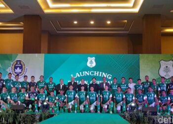 30 pemain PSMS Medan yang akan bermain di Liga 2 musim 2023/2024 (Nizar Aldi/detikSumut)