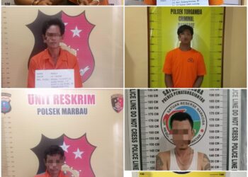Foto sejumlah pelaku tindak pidana Narkotika yang diamankan Polda Sumut dan Polres Jajaran.
