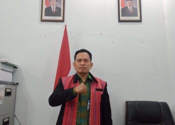 Kepala BPS Humbahas, Ir. Rudy Harlon Harianja, Selasa (19/9/2023), di Doloksanggul.