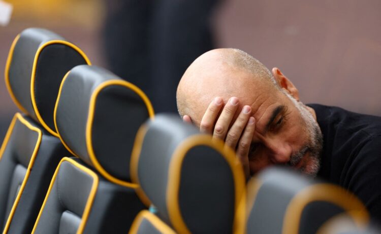Pelatih Manchester City, Josep Guardiola. (Foto: Reuters)