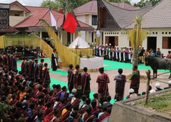 Foto: Sipaha Lima: Ritual Bersyukur Para Penganut Ugamo Malim (dok. Kemdikbud)