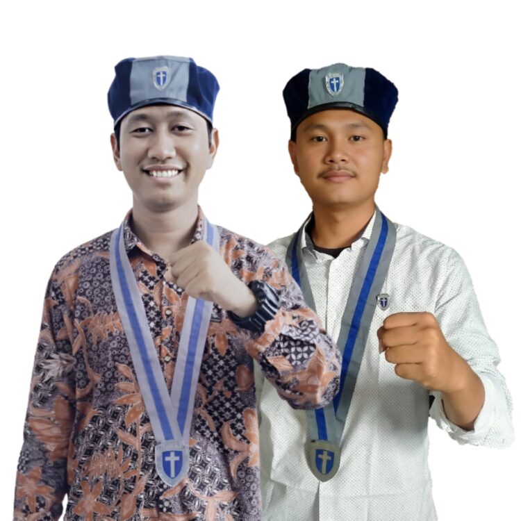 Armada P. G. Simorangkir, Ketua Cabang GMKI Pematangsiantar-Simalungun dan Rezeki Situmeang, Wakil Ketua Bidang Aksi dan Pelayan BPC GMKI Pematangsiantar-Simalungun.