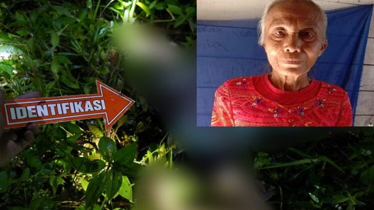 Nenek ditemukan tewas tanpa kepala di Nias Selatan (Foto: Istimewa)