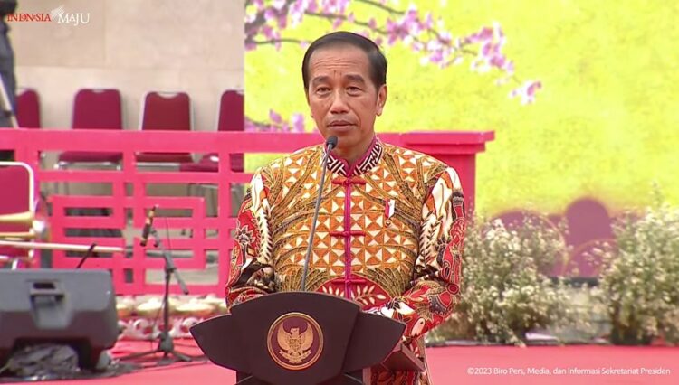 Presiden Jokowi.(Tangkapan layar)
