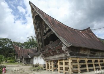 Rumah Suku Batak. Foto: Rifkianto Nugroho