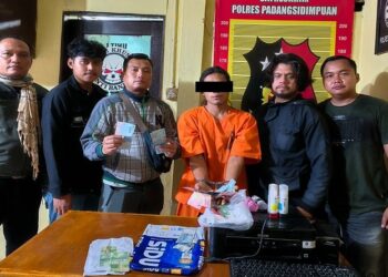 Pengedar Uang Palsu di Padangsidimpuan Cetak Sendiri Upal Pakai Printer (Foto: Istimewa)