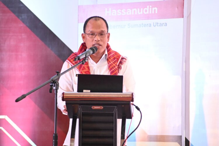 Bupati Humbahas, Dosmar Banjarnahor SE, menghadiri Pra Musyawarah Perencanaan Pembangunan (Musrenbang) Rencana Kerja Pembangunan Daerah (RKPD) Provinsi Sumut tahun 2025, Selasa (16/1/2024), di Sibayak Hotel Berastagi, Kabupaten Karo.