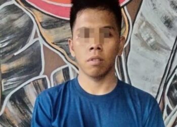Foto: Pelaku pembunuhan wanita yang ditemukan di kantor Dinsos Paluta. (Dok. Polres Tapsel)