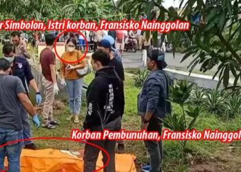 Polres Majalengka berhasil mengungkap motif pembunuhan Fransisko Nainggolan. Diberitakan sebelumnya, sesosok mayat pria ditemukan warga di depan SDN Simpeureum Kecamatan Cigasong, Kabupaten Majalengka, Jawa Barat, Minggu (28/1/2024) pagi. (Istimewa)