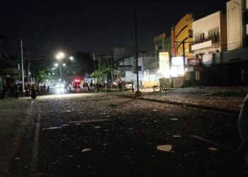 Detik-Detik Ledakan Hebat di Medan Rusak 3 Bangunan, Warga: Ini Semua Terbang (Foto: Istimewa)