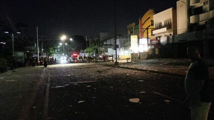 Detik-Detik Ledakan Hebat di Medan Rusak 3 Bangunan, Warga: Ini Semua Terbang (Foto: Istimewa)