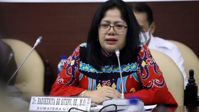 Anggota DPD RI dari Provinsi Sumatera Utara, Badikenita Br Sitepu. (Istimewa)