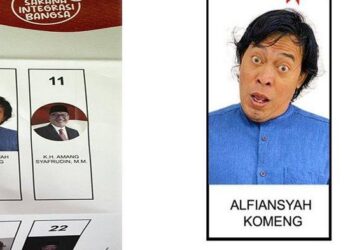 ALASAN Komeng Pakai Foto Nyeleneh di Surat Suara DPD RI, Kepala Miring, Matanya Melotot . Instagram