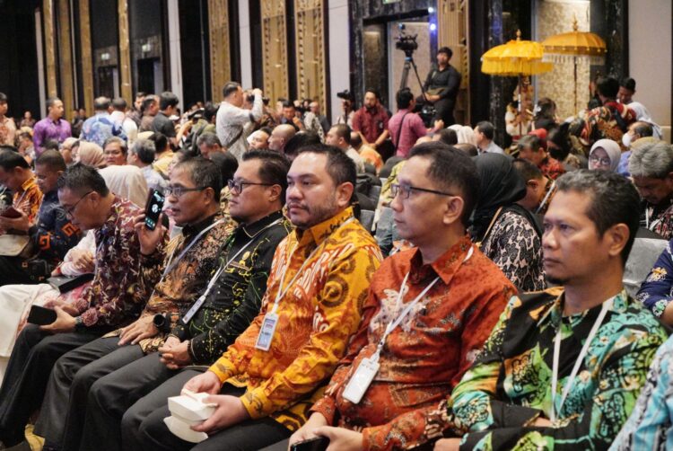 Bupati Pakpak Bharat, Franc Bernhard Tumanggor, menghadiri Rapat Koordinasi Pengawasan dan Pengendalian, di The Stones Hotel Bali, Selasa (06/02/2024).