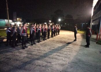 Satuan Samapta (Sat Samapta) Polres Simalungun, meningkatkan vigilansi melalui pelaksanaan patroli presisi.
