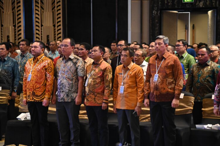Bupati Humbahas, Dosmar Banjarnahor, mengikuti Rapat Koordinasi Pengawasan dan Pengendalian Tahun 2024 yang diselenggarakan Badan Kepegawaian Negara (BKN), di The Stone Hotel, Legian Bali, Selasa (6/2/2024) lalu.