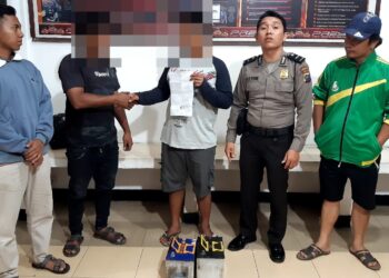 AIPDA H. E. Pane, menyelesaikan perkara pencurian baterai mobil melalui problem solving.