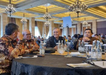Wakil Bupati (Wabup) Pakpak Bharat, Dr. H Mutsyuhito Solin, M.Pd, saat hadiri Rapat Koordinasi Nasional Ibu Kota Nusantara (IKN) di Grand Indonesia, Jakarta, hari ini.