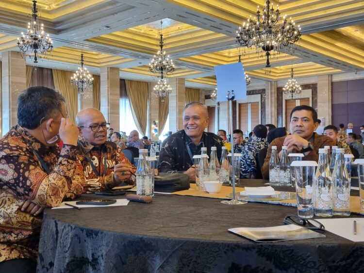 Wakil Bupati (Wabup) Pakpak Bharat, Dr. H Mutsyuhito Solin, M.Pd, saat hadiri Rapat Koordinasi Nasional Ibu Kota Nusantara (IKN) di Grand Indonesia, Jakarta, hari ini.