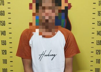 Foto pelaku curat yang diamankan Polsek Siantar Utara .