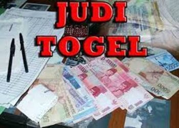 Foto ilustrasi judi togel.