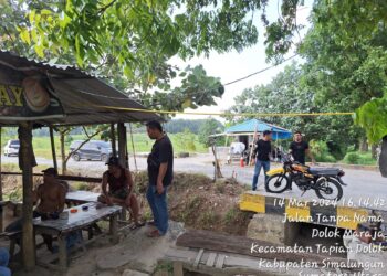 Sat Narkoba Polres Simalungun selidiki laporan peredaran Narkoba di Perkebunan Karet.
