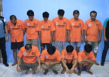 Sepanjang Maret 2024, Sat Narkoba Polres Serdang Bedagai (Sergai) berhasil menangkap 17 pengedar dan pemakai narkoba. Tribun Medan/ IST