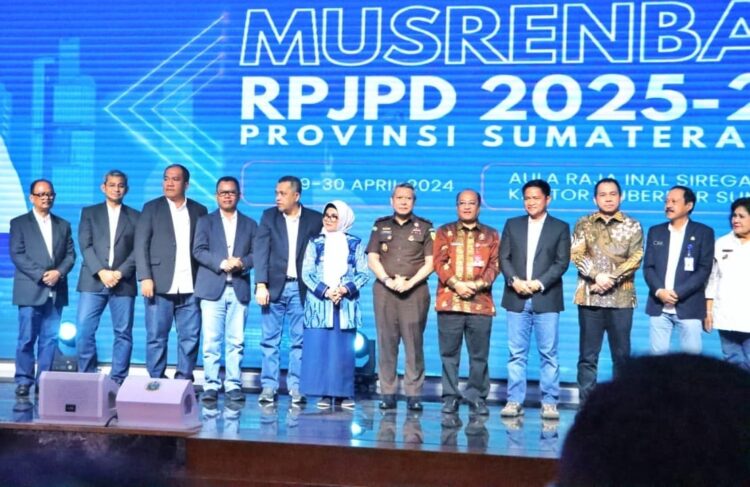Wakil Bupati Simalungun, H Zonny Waldi, menghadiri Musyawarah Rencana Pembangunan (Musrenbang) Rencana Pembangunan Jangka Panjang Daerah (RPJPD) Provinsi  Sumatera Utara 2025 - 2045.