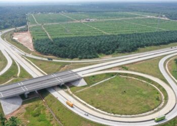 Tol Indrapura-Lima Puluh (Foto: Dok PT Hutama Karya (Persero))