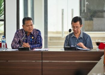 Pemkab Humbahas mengadakan rapat Program Smart City, Kamis (13/6/2024).