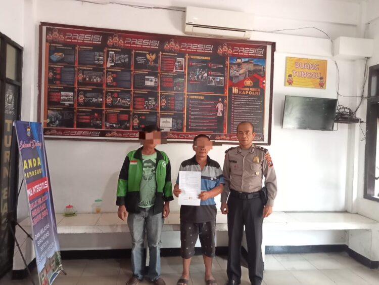 Personil Polsek Siantar Utara menyelesaikan permasalahan penganiayaan melalui problem solving.