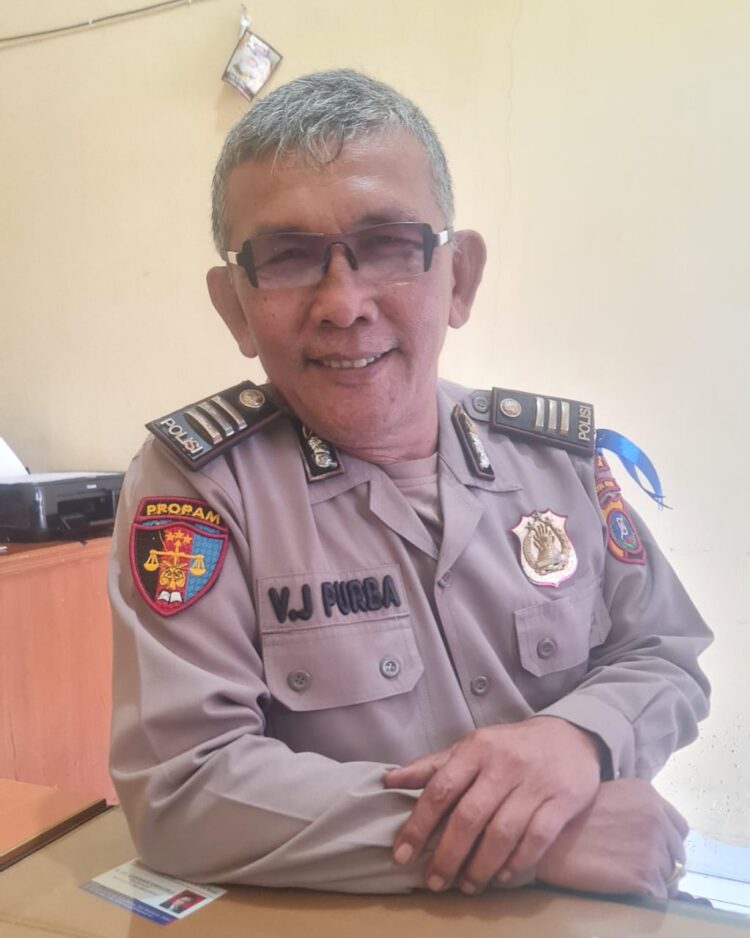 Kasi Humas Polres Simalungun, AKP Verry Jhonson Purba.