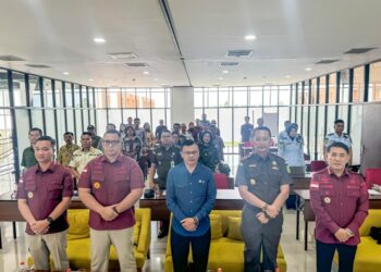 Rapat Koordinasi Tim Pengawasan Orang Asing (Timpora) Kabupaten Humbang Hasundutan, Kamis (4/7/2024), di Ruang Pertemuan Hotel Ayola Doloksanggul.
