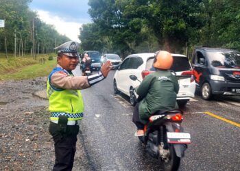 Polres Simalungun tindak lanjut laporan balap liar di Jalan Lintas Siantar – Medan, pada Minggu (14/7/2024).