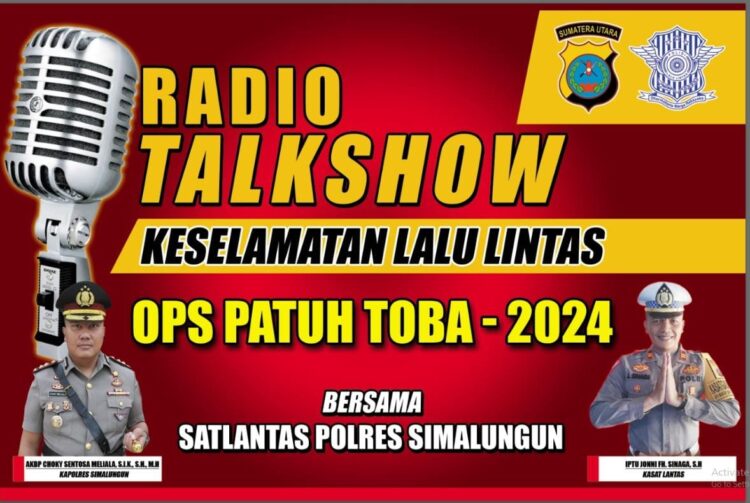 Sat Lantas Polres Simalungun akan menggelar Operasi Patuh Toba 2024 yang akan berlangsung dari tanggal 15 hingga 28 Juli 2024.