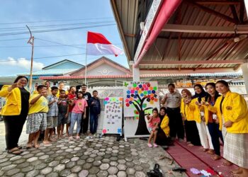 PPG Universitas Simalungun tingkatkan Literasi Budaya di Rumah Baca Mutiara Bangsa.