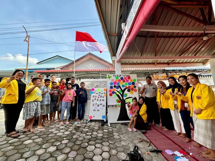 PPG Universitas Simalungun tingkatkan Literasi Budaya di Rumah Baca Mutiara Bangsa.